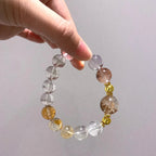 Custom Design Sold Item 12-14mm & 17mm Premium Crystal Bracelet