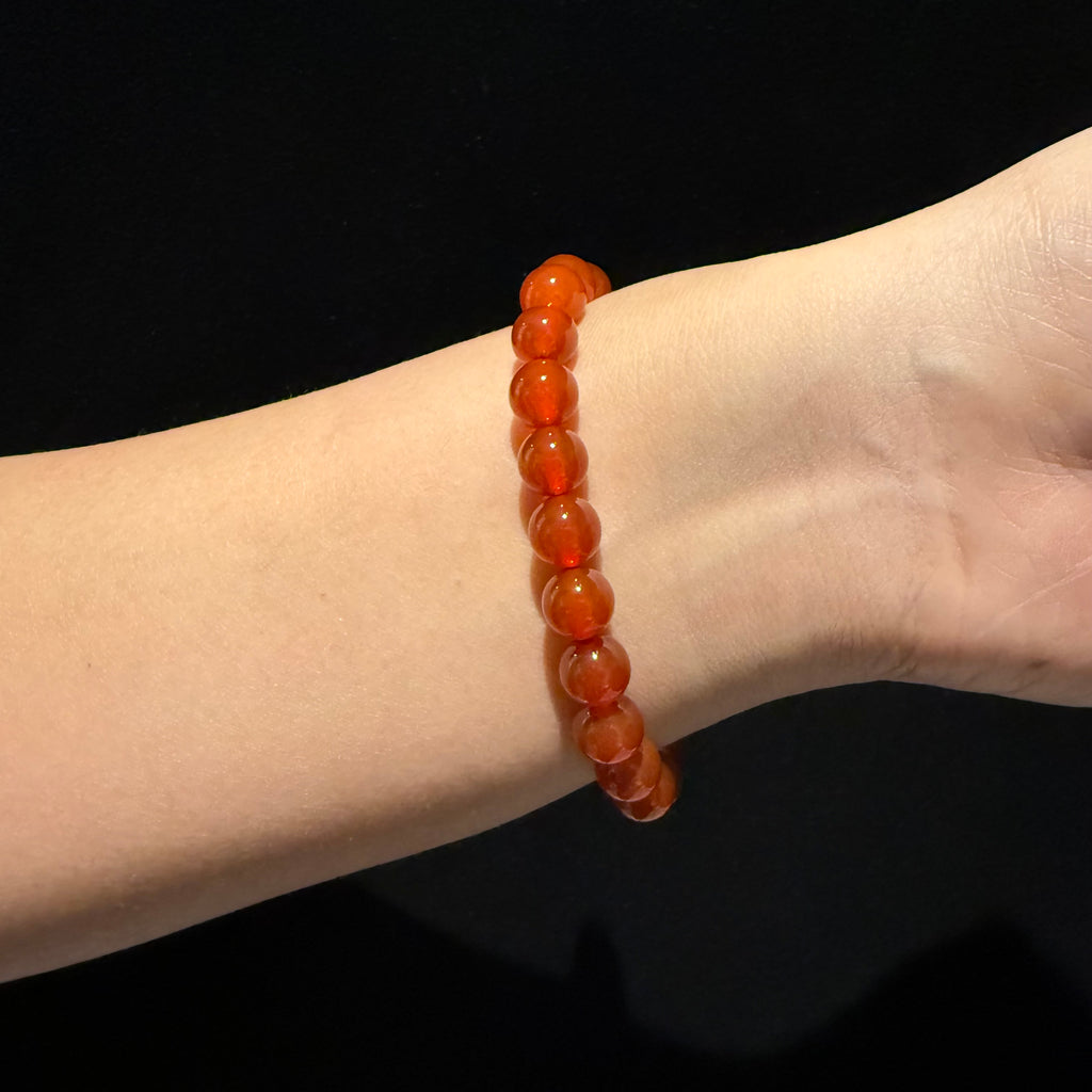 Agate Bracelet, 8mm / 10mm at Aura Crystals Bracelet Online Store