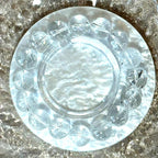 14 mm Natural Clear Azeztulite Quartz Rainbow Play Crystal Bracelet 14-17cm