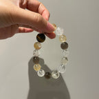 Citrine, Tiger Eyes, Smoke Quartz, Lemurian Clear Quartz & Azeztulite Clear Quartz