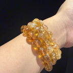 Citrine 17cm Bracelet, 10.5mm
