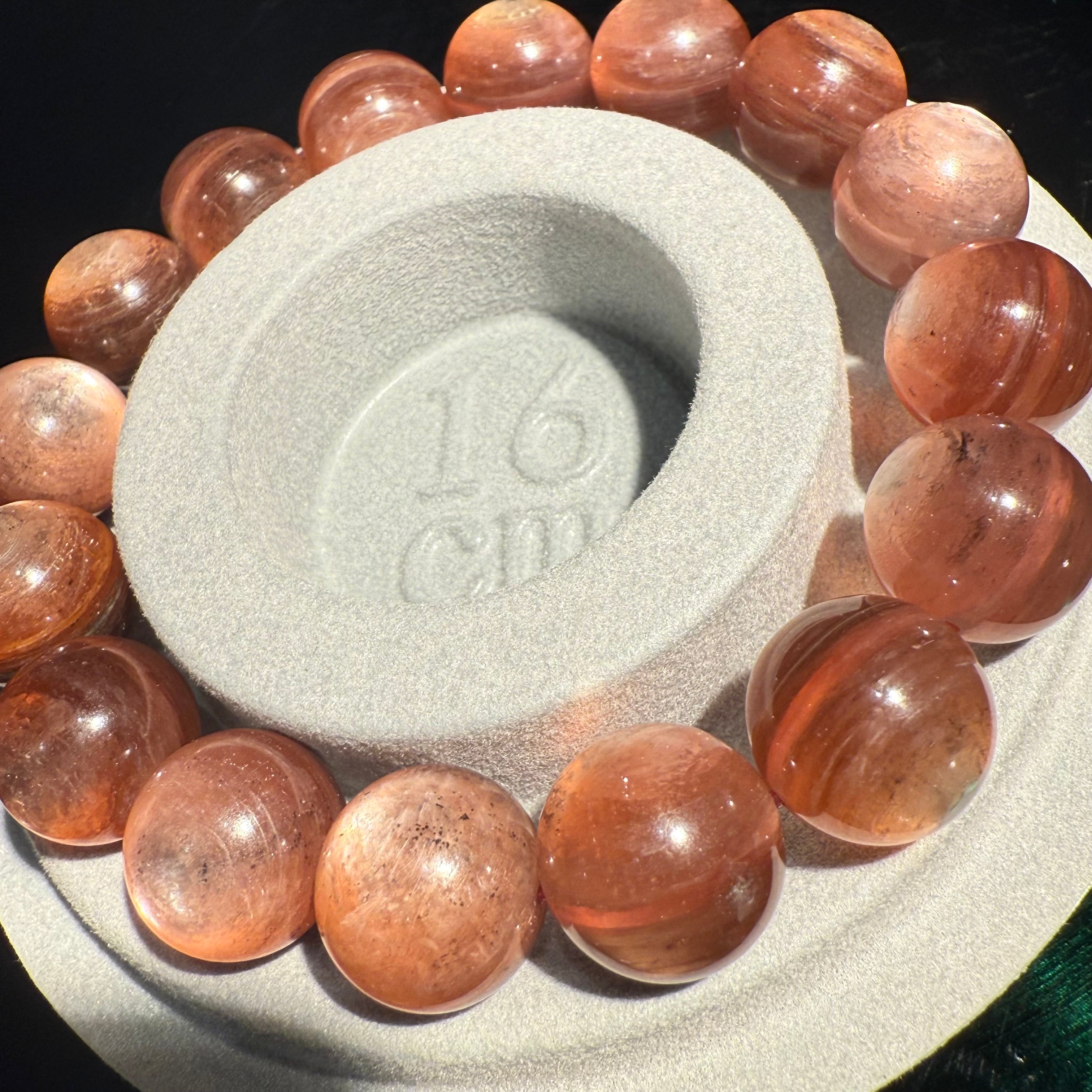 12.5-13mm Pink Lepidolite Gemstone Bracelet