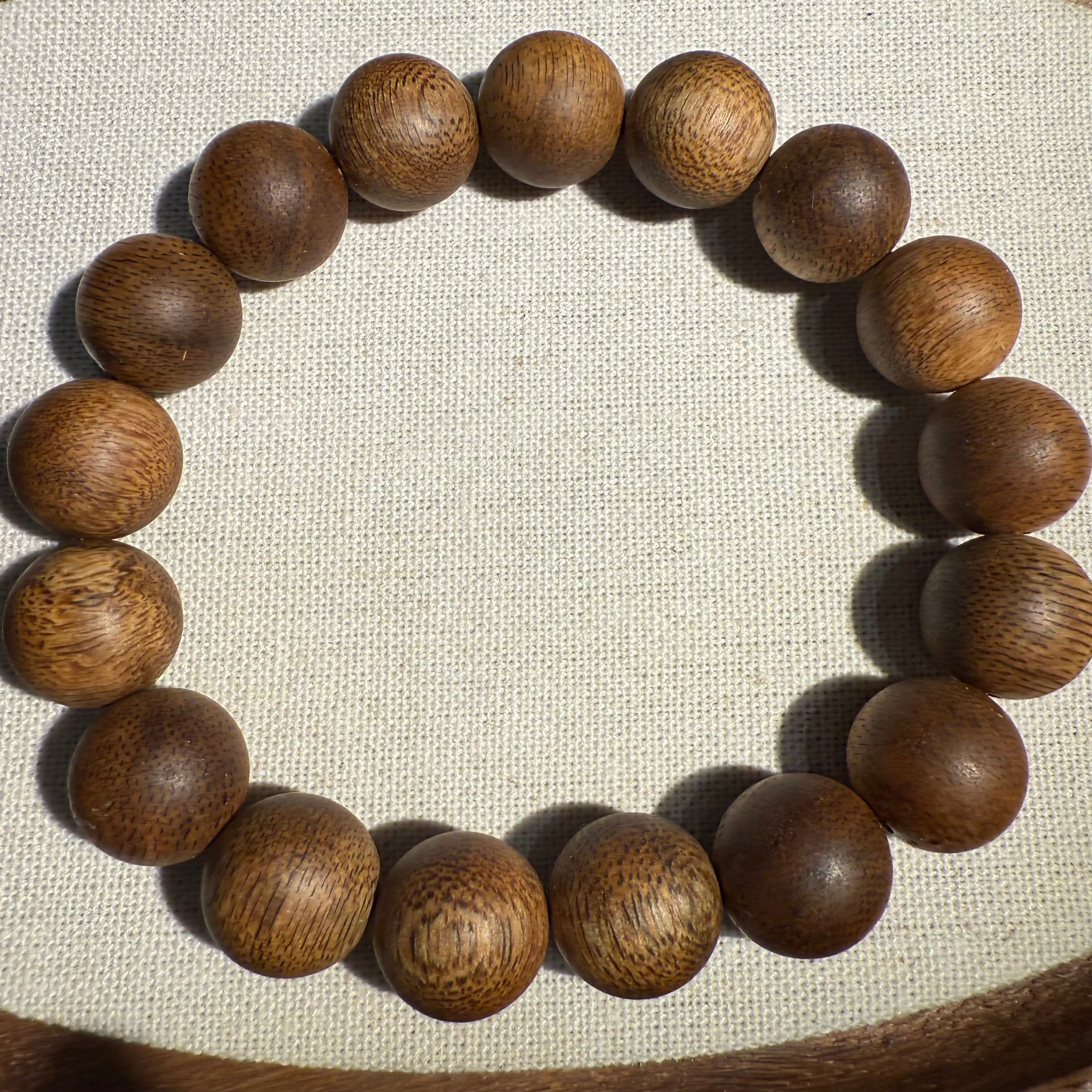 13mm Vietnam Green Kynam Agarwood Bracelet