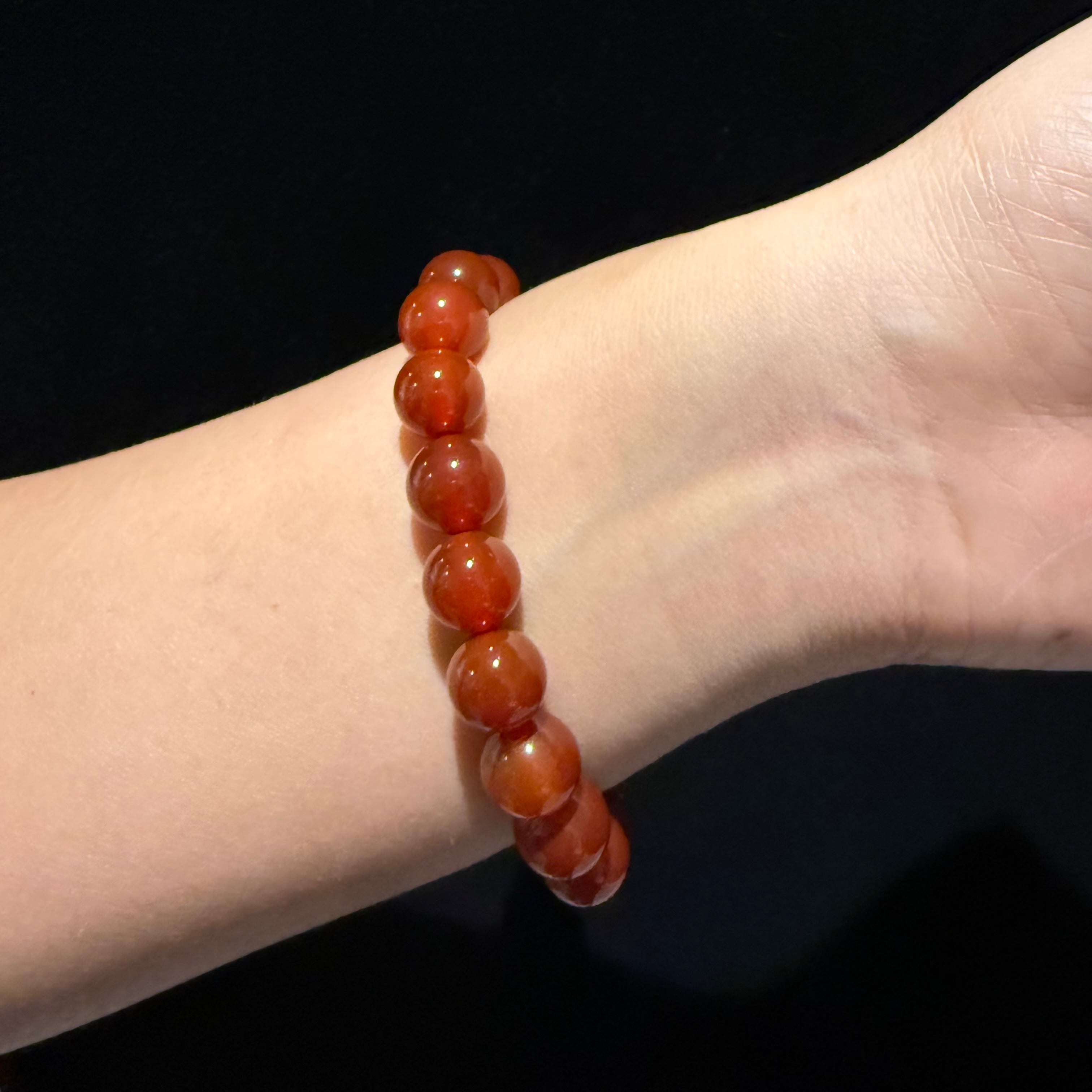 Agate Bracelet, 8mm / 10mm at Aura Crystals Bracelet Online Store