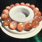 12.5-13mm Pink Lepidolite Gemstone Bracelet