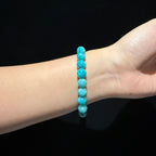 Amazonite Bracelet, 9.5mm / 10mm / 12mm at Aura Crystals Bracelet Online Store