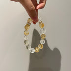 Azeztulite Citrine, Brazilian Citrine, Lemurian Clear Quartz & Azeztulite Clear Quartz