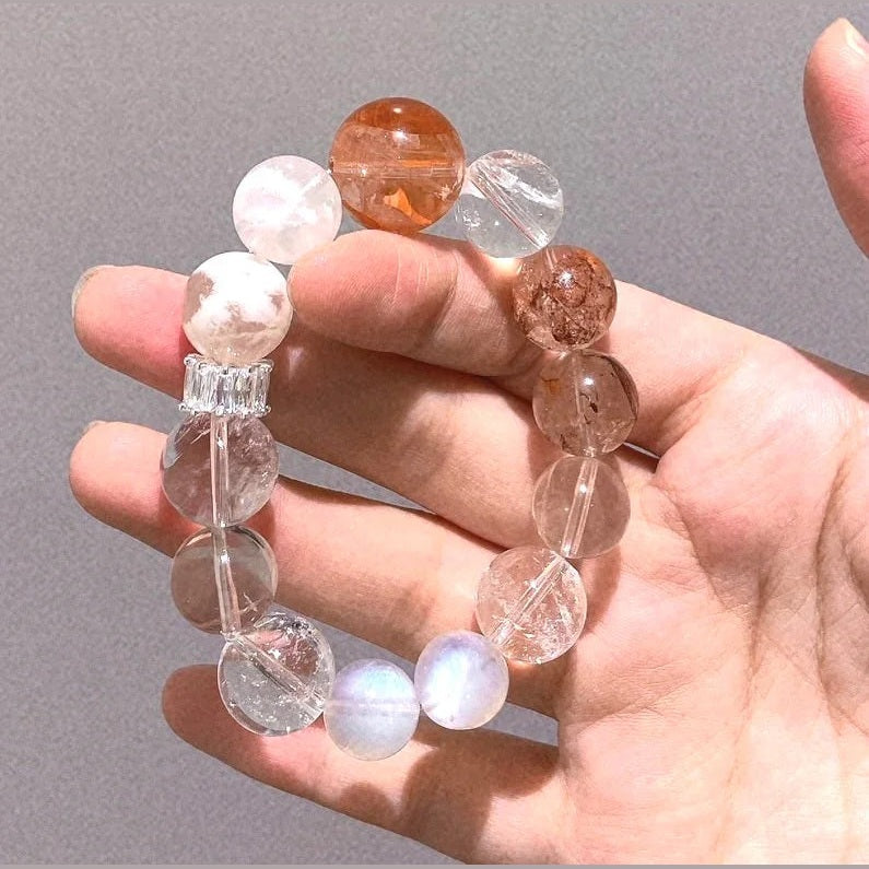 Custom Design Sold Item 12-14mm & 16 mm Premium Crystal Bracelet