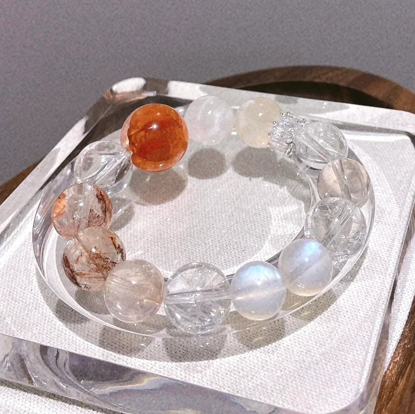 Custom Design Sold Item 12-14mm & 16 mm Premium Crystal Bracelet