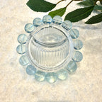 Aquamarine Light Blue Crystal Bracelet, 11-11.5mm