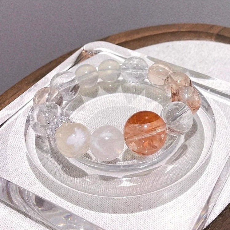 Custom Design Sold Item 12-14mm & 16 mm Premium Crystal Bracelet