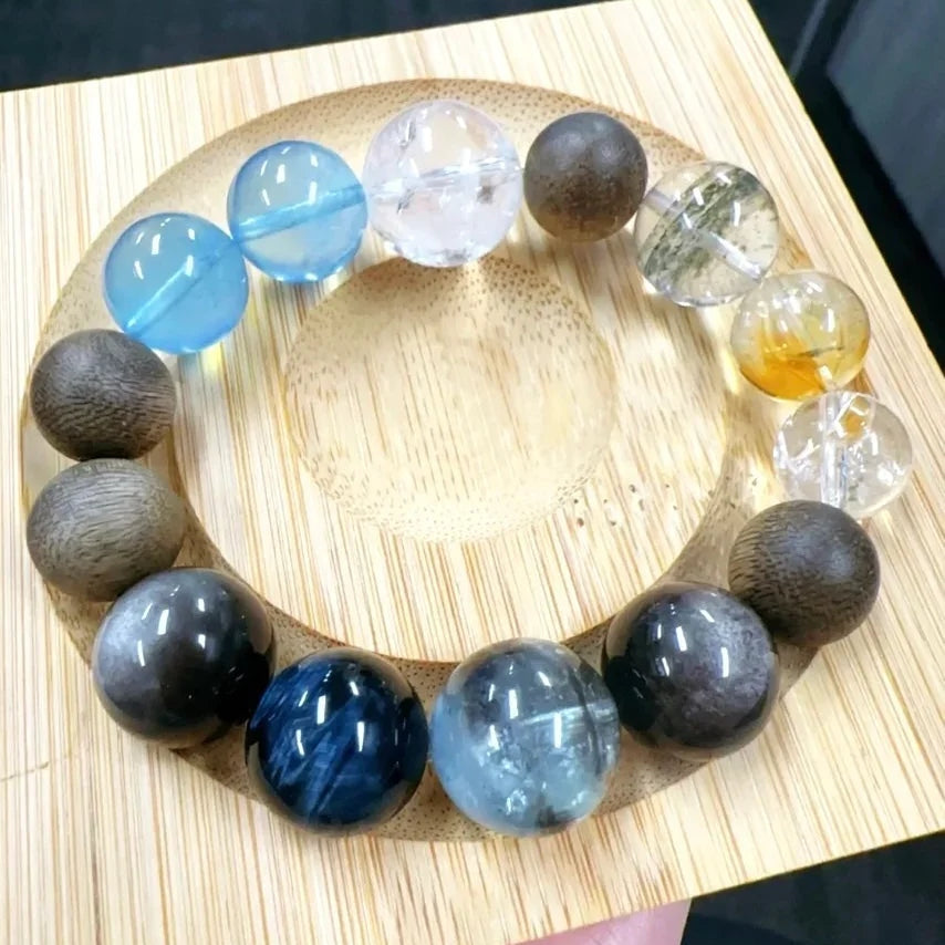 Custom Design Sold Item 12-15mm Premium Crystal Bracelet