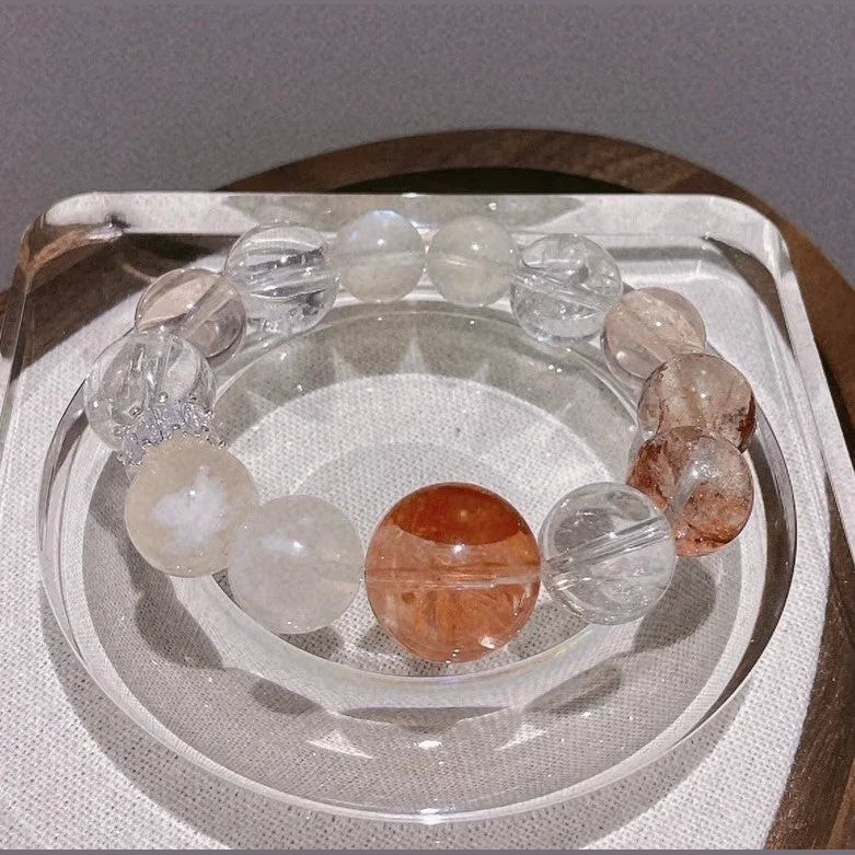 Custom Design Sold Item 12-14mm & 16 mm Premium Crystal Bracelet