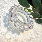 Bolivian Amethyst Crystal Bracelet, 11mm, 14mm