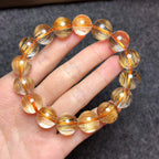High Premium Brazilian Copper Rutilated Quartz Bracelet – 13.2mm