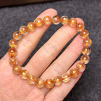 High Premium Brazilian Copper Rutilated Quartz Bracelet – 7.5mm