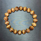 Natural Old-Mine Copper Rutilated Quartz Bracelet – 9.5mm