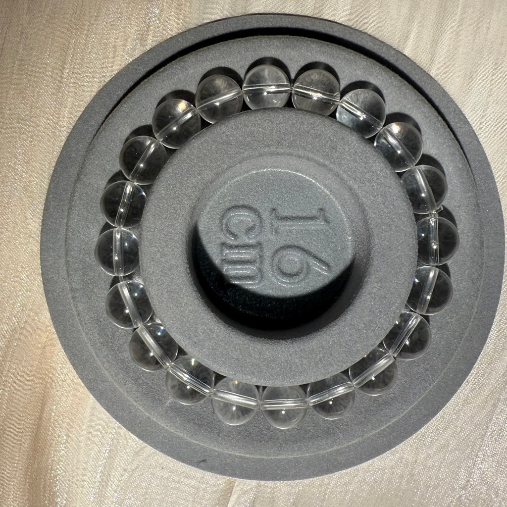 9mm-9.5mm AA Grade Clear Quartz Crystal Bracelets