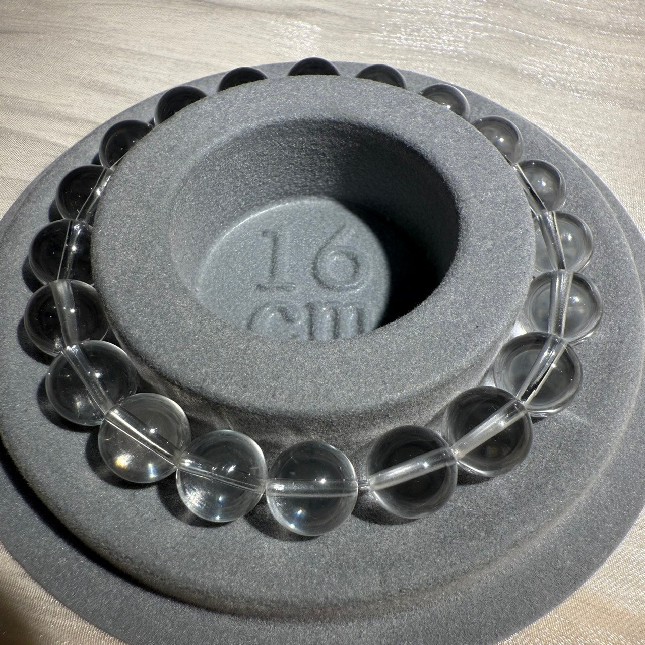 9mm-9.5mm AA Grade Clear Quartz Crystal Bracelets