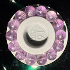 14.5mm - 15mm Azeztulite Amethyst Crystal Bracelet