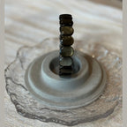 Natural Silver Obsidian Gemstone Bracelet, 14mm x 6mm (suit 17cm)